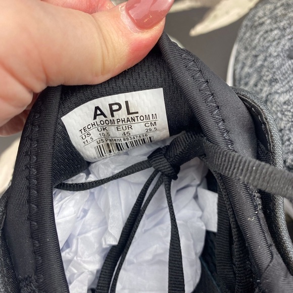 ALP Men's TechLoom Phantom in Black White Melange in 11.5. - Picture 7 of 14